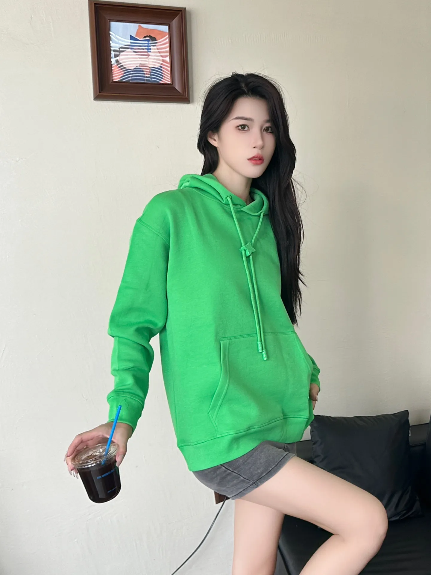 Louis Vuitton/Louis Vuitton hardware floral hooded sweatshirt